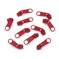 Cursor fermoar spiralat, 5 mm (pachet 10 buc.) - Burgundy
