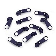 Cursor fermoar spiralat, 5 mm (pachet 10 buc.) - Bleumarin