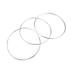 Cerc metalic pentru dreamcatchere, Ø25 cm - nickel