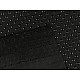 Material textil cu buline antiderapante, la metru - negru