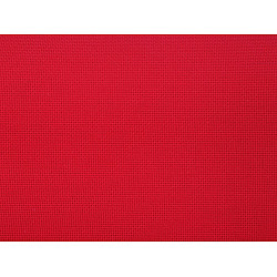 Țesătură broderie Kanava la metru, lățime 140 cm, 54 ochiuri - roșu