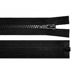 Fermoar detasabil injectat, 90cm - negru