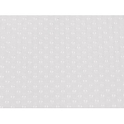 Material textil cu buline antiderapante, la metru - alb