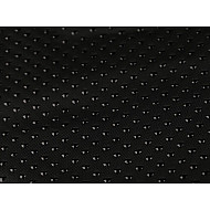 Material textil cu buline antiderapante, la metru - negru