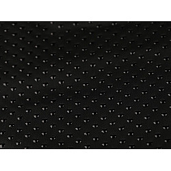 Material textil cu buline antiderapante, la metru - negru