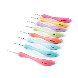 Set 8 croșete cu mâner ergonomic, marimea 1 - 2.75;