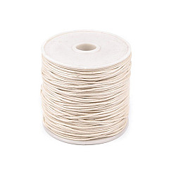 Șnur din bumbac cerat, Ø1 mm (rola cca. 20-30 m) - bej pal