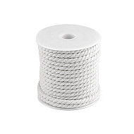 Șnur din bumbac răsucit, Ø5 mm (rola 15 m) - Off White