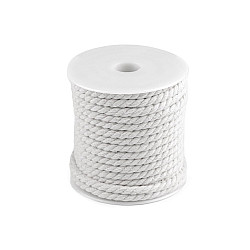 Șnur din bumbac răsucit, Ø5 mm (rola 15 m) - Off White