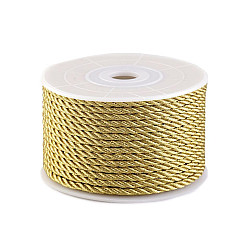 Șnur răsucit de lurex, Ø2,5 mm (rola 20 m) - auriu