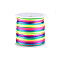 Șnur satinat, Ø2 mm (rola 30 m) - multicolor