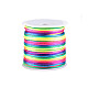 Șnur satinat, Ø2 mm (rola 30 m) - multicolor Șnur satinat, Ø2 mm (rola 30 m) - multicolor