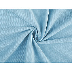 Catifea uni structurată, la metru - bleu nu-mă-uita