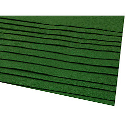Coli fetru, 20x30 cm, 166 g / m², 2 bucati - verde irlandez