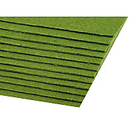 Coli fetru, 20x30 cm, 300 g / m², 2 bucati - verde de stepă