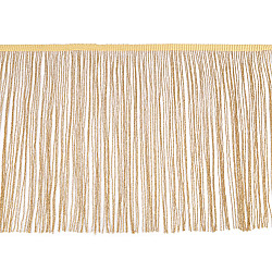 Franjuri cu fir lame, lățime 25 cm x 1 m - auriu deschis