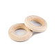 Inele din lemn, Ø12 mm (pachet 10 Buc.) - natur deschis Inele din lemn, Ø12 mm (pachet 10 Buc.) - natur deschis