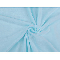 Micropluș / Soft Fleece Minky, la metru - albastru deschis