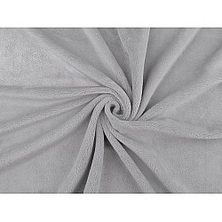 Micropluș / Soft Fleece Minky, la metru - gri deschis