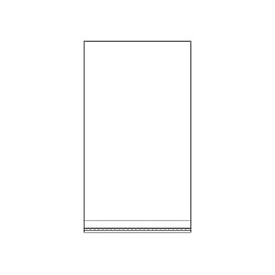 Pungi cu clapetă adezivă, 14x25 cm (pachet 100 Buc.)