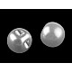 Perle de cusut / nasturi, Ø10 mm, alb sidefat, 20 buc. Perle de cusut / nasturi, Ø10 mm, alb sidefat, 20 buc.
