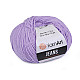 Fir de tricotat Gina / Jeans, 50 g - mov deschis Fir de tricotat Gina / Jeans, 50 g - mov deschis