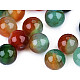 Mărgele din Agat multicolor sintetic, Ø8 mm (pachet 10 Buc.) Mărgele din Agat multicolor sintetic, Ø8 mm (pachet 10 Buc.)