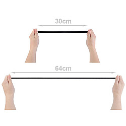 Elastic lat confecții, lățime 11 mm (card 5 m) - alb