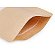 Pungi cu fermoar ziplock resigilabile (pachet 10 Buc.) - (10 x 15 cm) natural mediu Pungi cu fermoar ziplock resigilabile (pachet 10 Buc.) - (10 x 15 cm) natural mediu