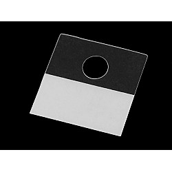 Agățători autoadezive de plastic 30x30 mm (pachet 100 Buc.) - transparent