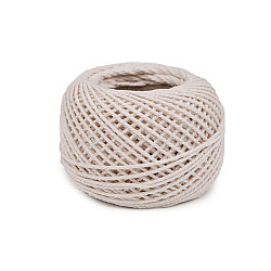 Aţă bumbac pentru croșetat, 40 g, ecru deschis