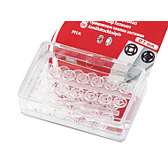 Capse de cusut din plastic, Ø7 mm, transparent