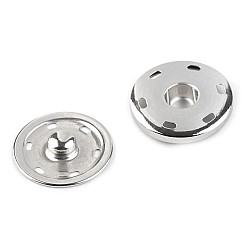 Capse metalice de cusut, Ø30 mm, nichel, 5 perechi