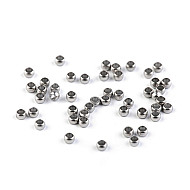 Crimpuri rotunzi, Ø2 mm, platinum, 1 g
