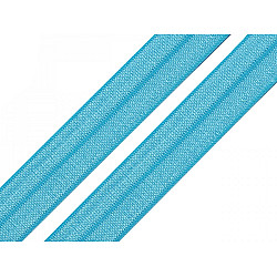 Elastic bias, lățime 20 mm (card 25 m) - albastru azur