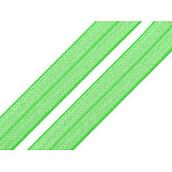 Elastic bias, lățime 20 mm (card 25 m) - verde neon