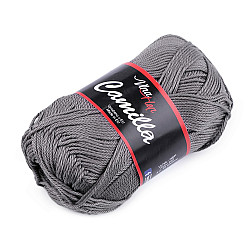 Fir de tricotat Camilla, 50 g - gri - închis