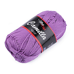 Fir de tricotat Camilla, 50 g - mov închis