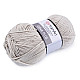 Fir de tricotat Gina Plus, 100 g - gri foarte deschis Fir de tricotat Gina Plus, 100 g - gri foarte deschis