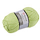 Fir de tricotat Gina Plus, 100 g - verde tei Fir de tricotat Gina Plus, 100 g - verde tei