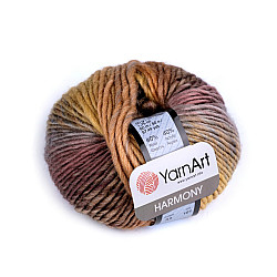 Fire de tricotat Harmony 50 g, maro deschis