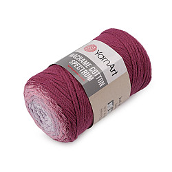 Fire de tricotat Macrame Cotton Spectrum 250 g, vișiniu fuchsia