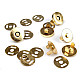Închizatori / Capse magnetice, finisaj auriu, Ø18 mm, 5 set Închizatori / Capse magnetice, finisaj auriu, Ø18 mm, 5 set