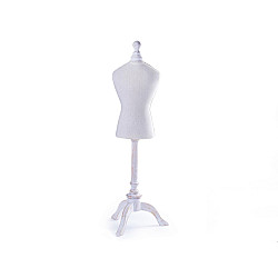 Manechin de croitorie decorativ, 67 cm - ecru deschis