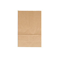 Pungi hârtie 12 x 21 x 7 cm (pachet 50 Buc.) - maro natural
