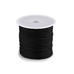 Şnur poliester, Ø0,5 mm, negru, 1 Rolă