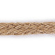 Șnur / Sfoară iută împletită, lățime 15 mm, ecru natural, 1m Șnur / Sfoară iută împletită, lățime 15 mm, ecru natural, 1m