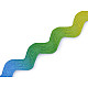 Bandă zig-zag curcubeu, lățime 6 mm, multicolor, 1 m Bandă zig-zag curcubeu, lățime 6 mm, multicolor, 1 m