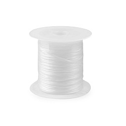 Fir elastic plat, 1 mm, alb