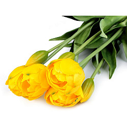 Buchet de lalele artificiale, galben